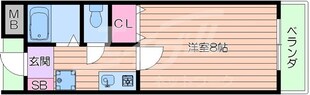 ベルアージュ末広の物件間取画像